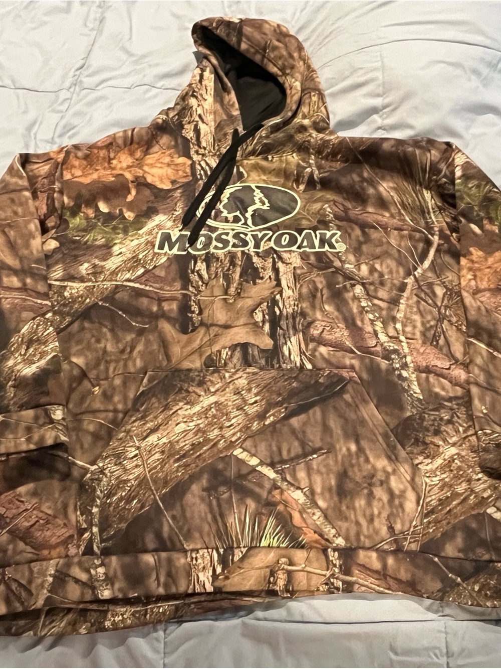 Mossy Oak Camo Hoodie with Logo